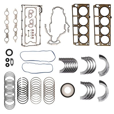 Engine Rebuild Kit Gasket & Bearings For Chevy GMC Sierra LS1/LS6 LS9 4.8L 5.3L