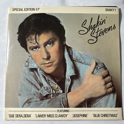 RARE 45 RPM RECORD: Shakin Stevens Special Edition LP Shaky 1 (FH)