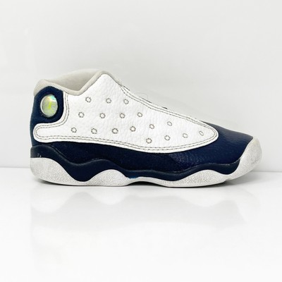 

Белые баскетбольные кроссовки Nike Boys Air Jordan 13 DJ3004-144, размер 9C, Белый, Air Jordan 13