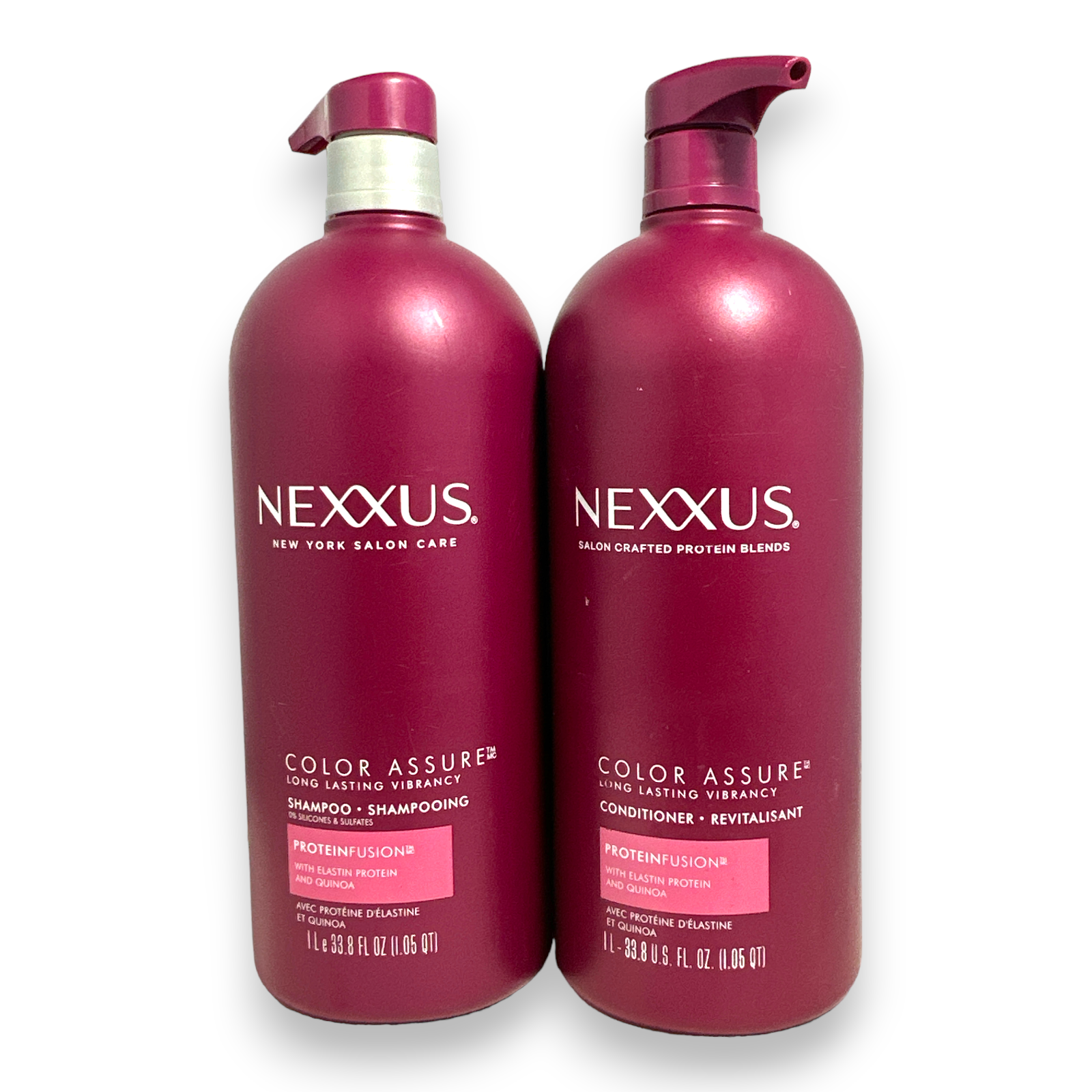 Nexxus Color Assure Shampoo- Conditioner With Elastin Protein and Quinoa 33.8oz.
