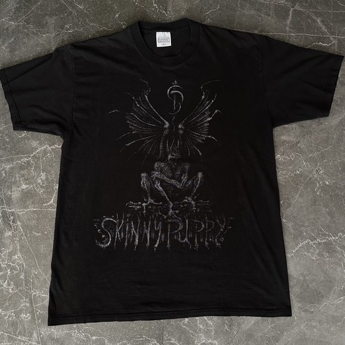 Vintage 1992 Skinny Puppy Last Rights Tour Band Tee Shirt Sz