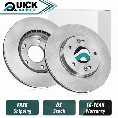 Front Brake Rotors Vented for Lexus ES300H Toyota Matrix Rav4 Mirai - 295.9 mm