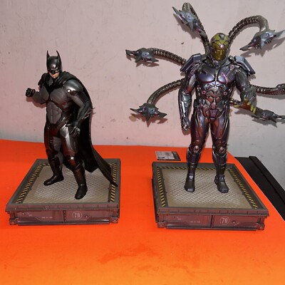 2017 Injustice 2 The Versus Collection Batman and Brainiac  Statues