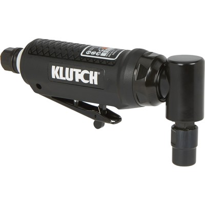 Klutch 1/4in. 90deg Air Mini Die Grinder - 20,000 RPM, Angle Head, 4 CFM