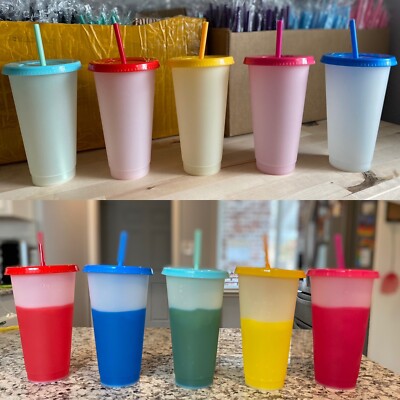 Color Changing Cups In Bulk SET OF 10 CUPS