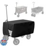 Outdoor Folding Wagon Protective Cover - 600D Oxford Cloth, Waterproof, Heavy-Duty, Dustproof for Collapsible Wagon Carts