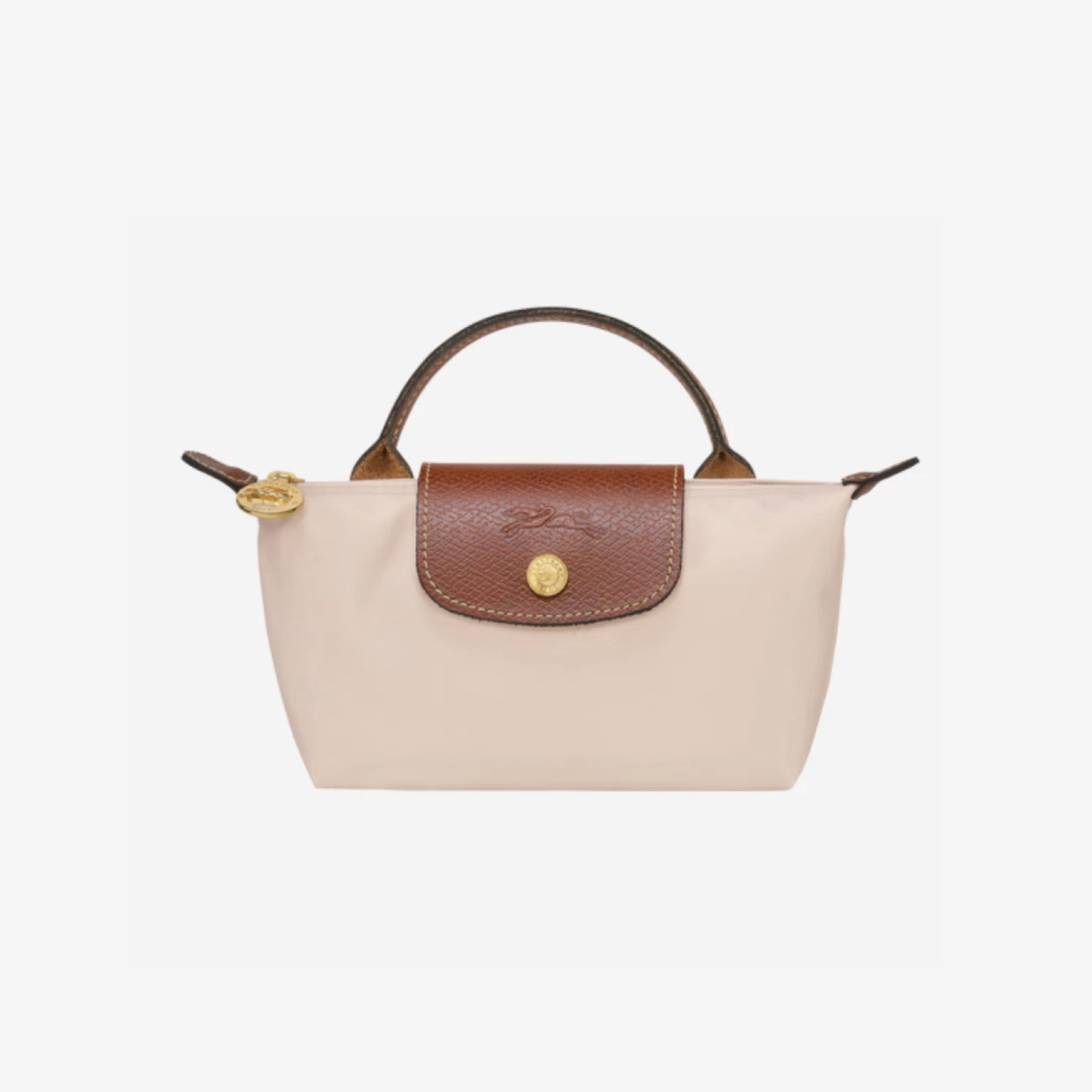 Longchamp Le Pliage Original Handle Pouch Paper / Longchamp