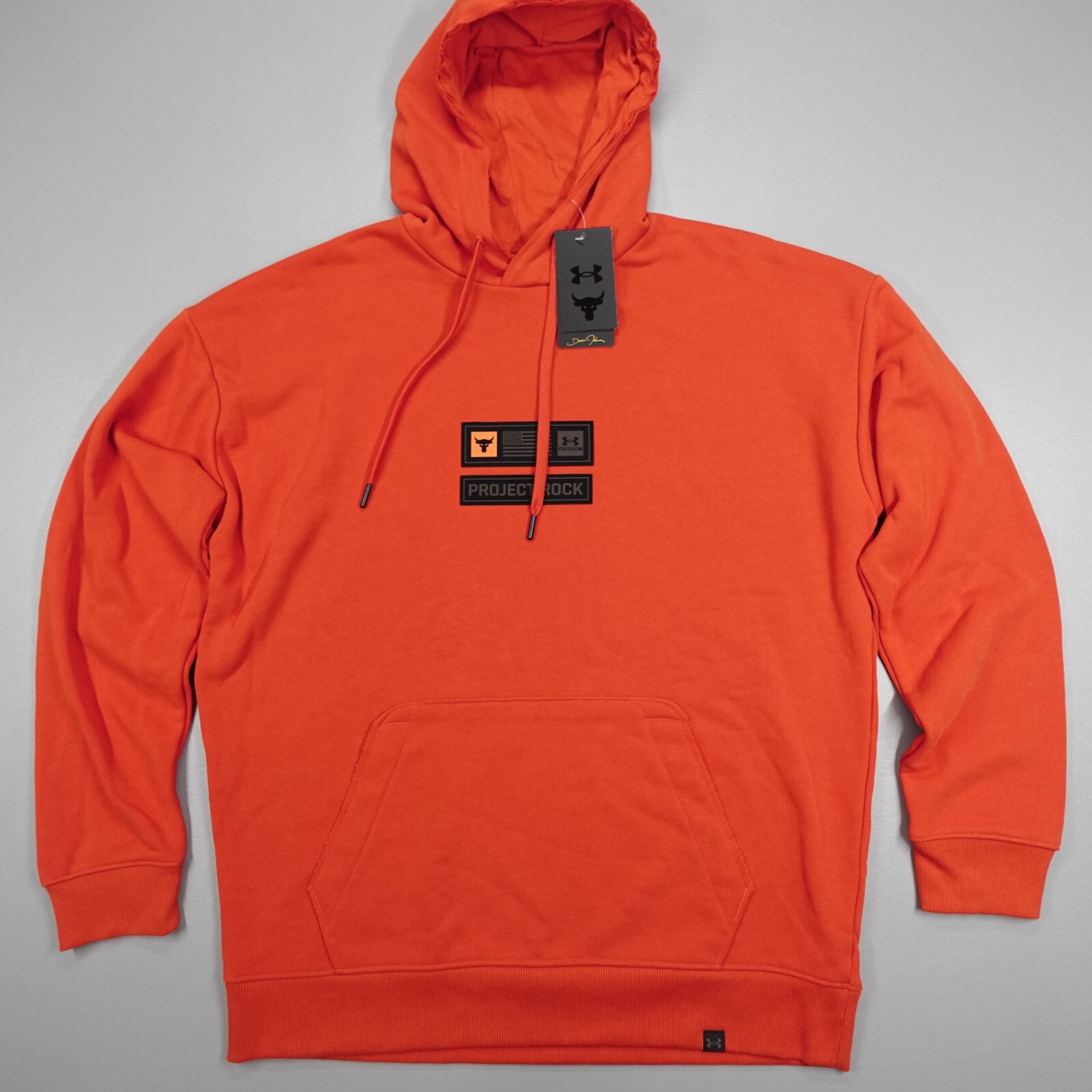 トップス Project Rock Tiger Graphic Hoodie XL Under Armour Men's Project Rock Tiger Rival Pullover Hoodie