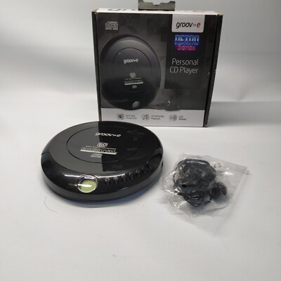 Groov-e GVPS110 Personal CD Player - Black  in box