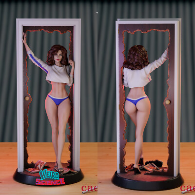 Kelly Weird Science 3D Printing Figure Unpainted Model GK Blank Kit Sculpture