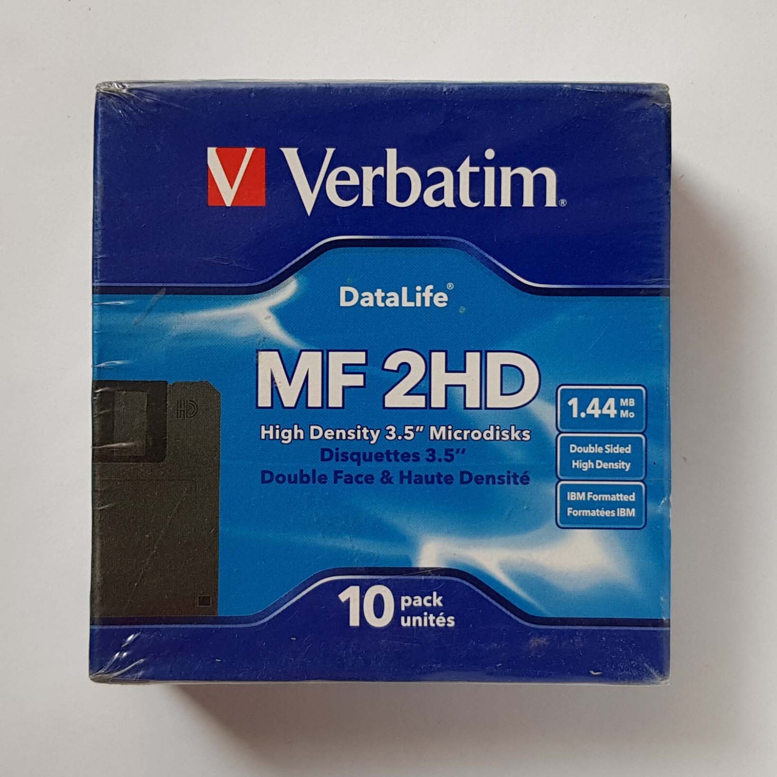Verbatim Data Life - IBM Formatted MF 2HD 3.5 Floppy Disks