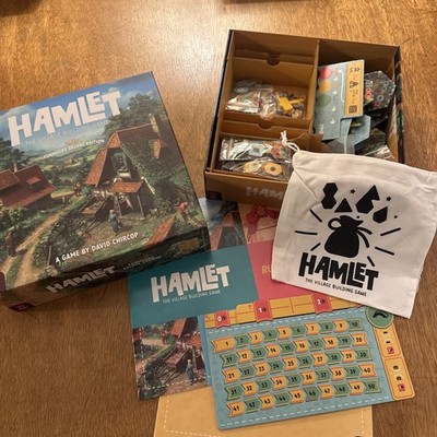 Game Kickstarter Hamlet The Village Building Deluxe Edition vintage collectible