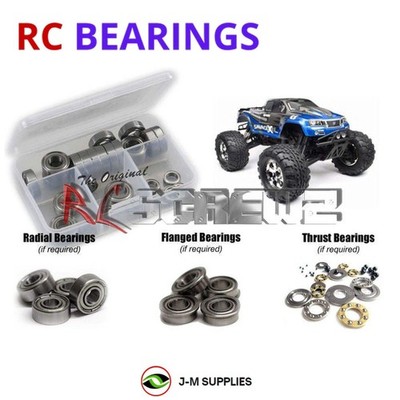 RCScrewZ Metal Shielded Bearings hpi041b for HPI Savage X .46 / 4.6 1/8 | SET