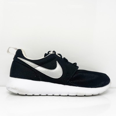 

Nike Boys Roshe One 599728-021 Черные кроссовки для бега Размер 6Y, Черный, Roshe One