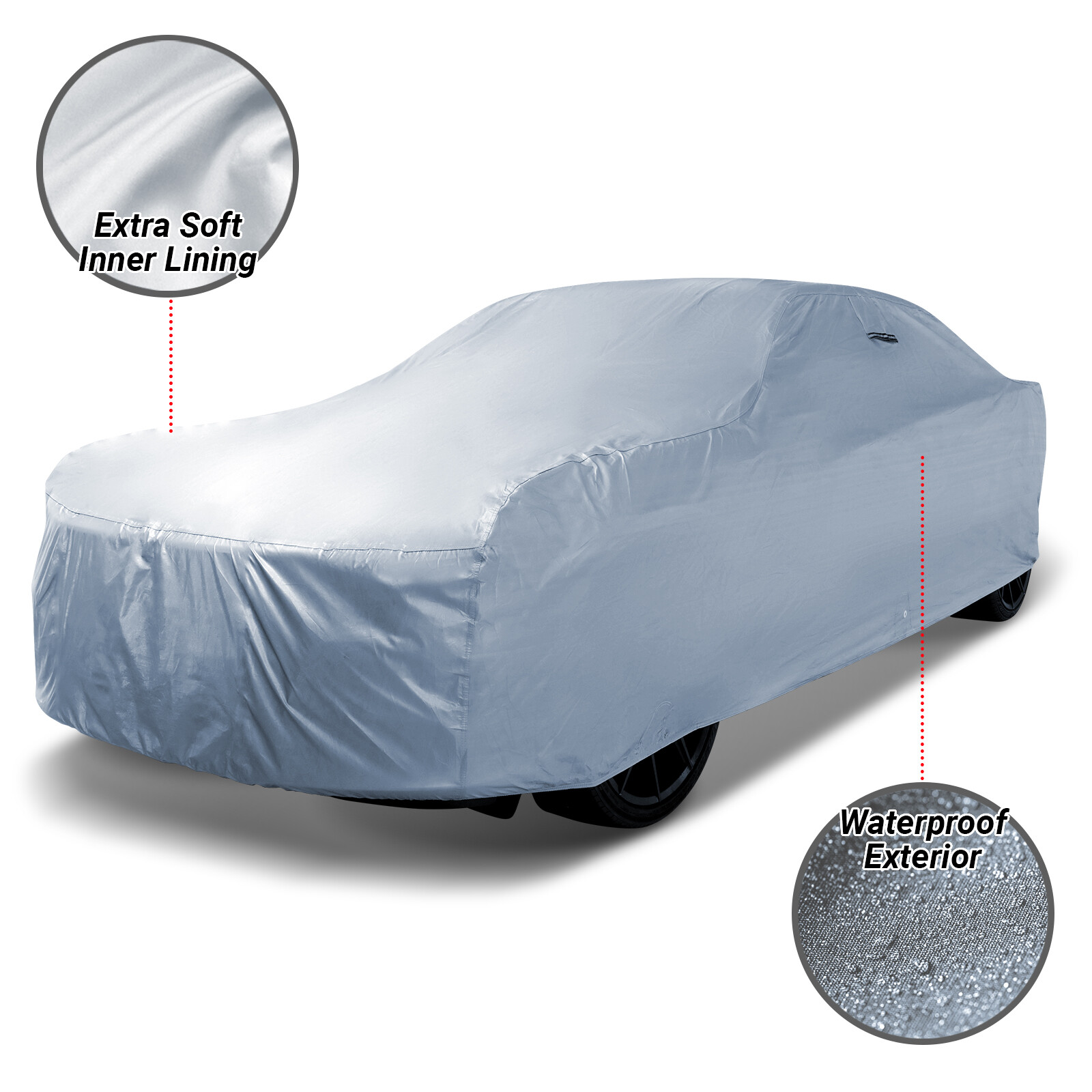 100% Waterproof / All Weather For [FORD CUSTOM-FIT] 100% Full Custom Car Cover