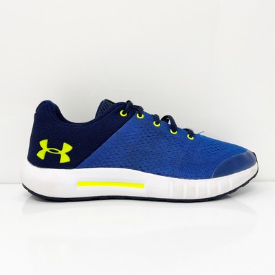 

Кроссовки Under Armour Boys Pursuit 3020770-401, синие кроссовки, размер 5,5 лет, Синий, Pursuit