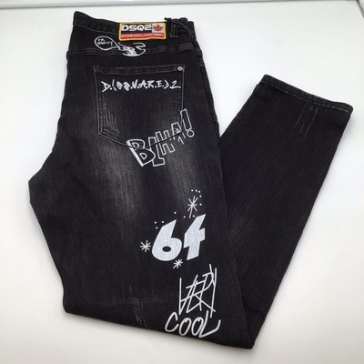 DSquared2 Men's Jeans Bottom Icon Denim Trousers Pants Skinny Jeans 38US