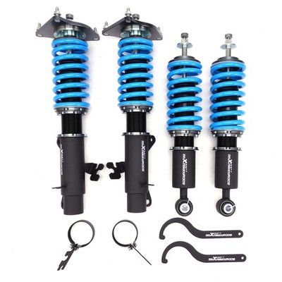 24 Click Adjustable Coilover for MINI Cooper R50 R53 2001-2006 Blue Spring
