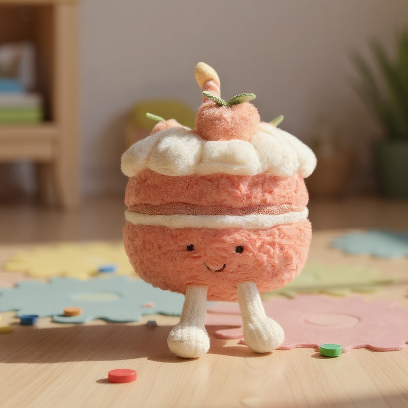 Jelly-cat Shanghai Exclusive - NWT Peach Cake 🍑 Limited Edition