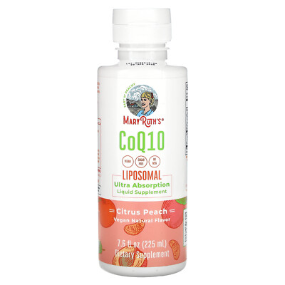 CoQ10 Liposomal, Citrus Peach, 7.6 fl oz (225 ml)
