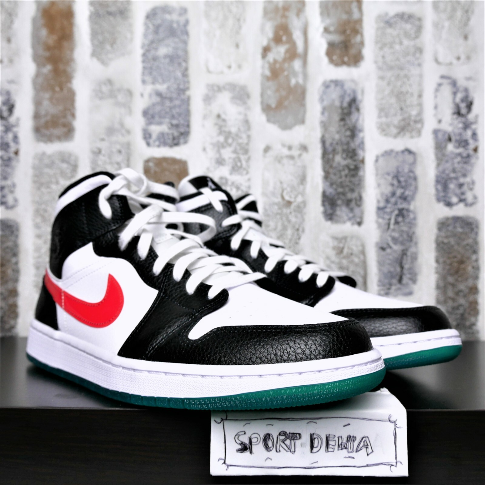 women's air jordan 1 mid alternate swoosh