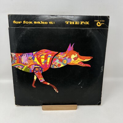 THE FOX ''FOR FOX SAKE VOL 1'' GREAT RARE UK POP PSYCH ORIGINAL US LP W/POSTER