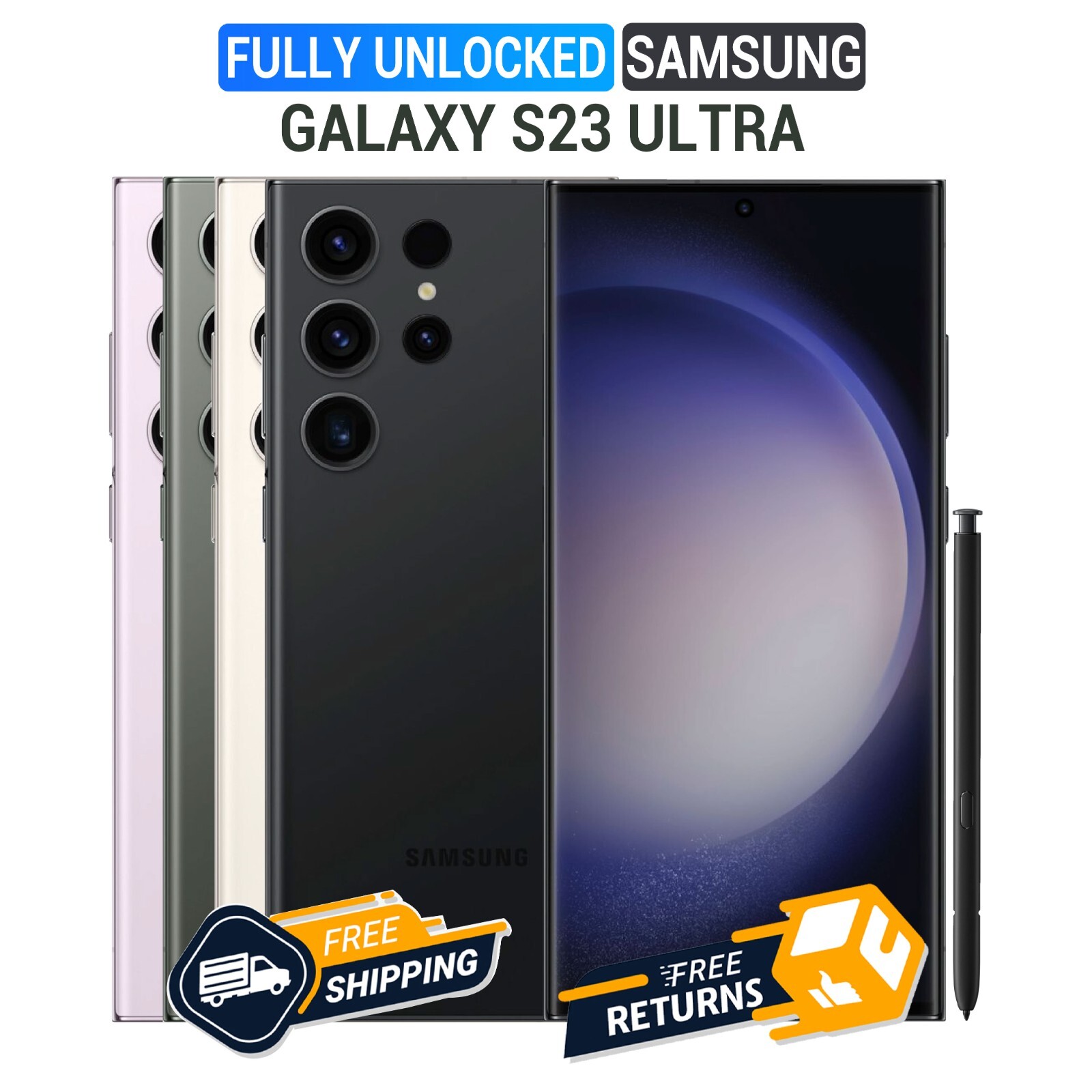 Samsung Galaxy S23 Ultra 5G SM-S918U1 Factory Unlocked