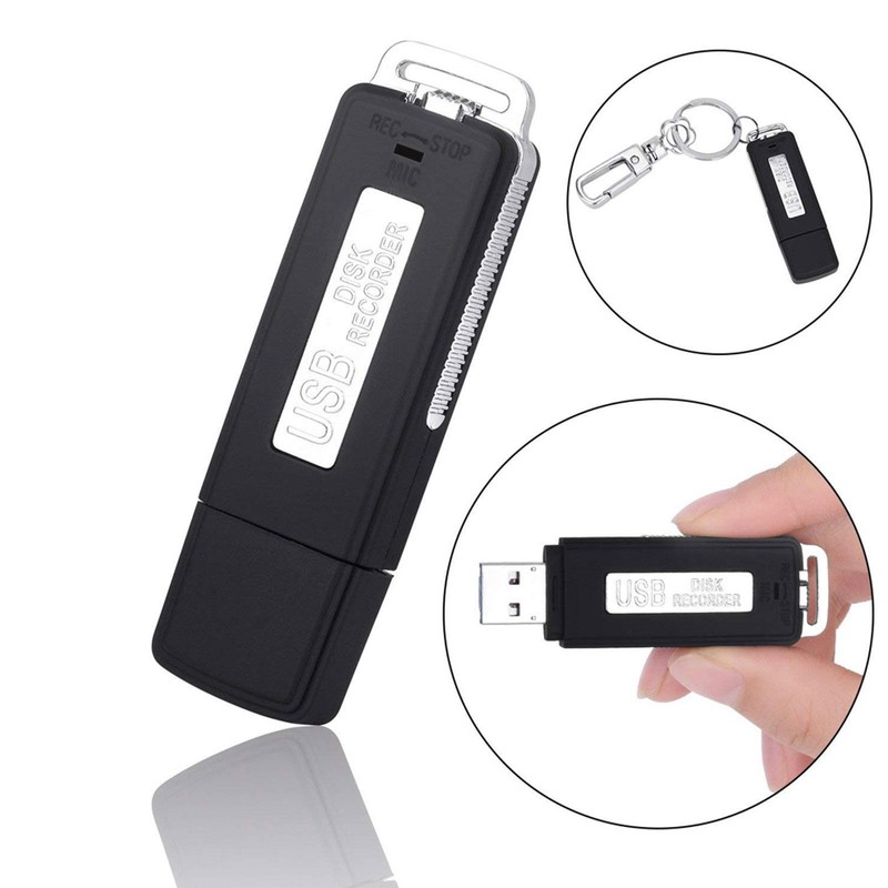 4GB Digital Voice Recorder Rechargeable USB Digital Audio Voice Recorder