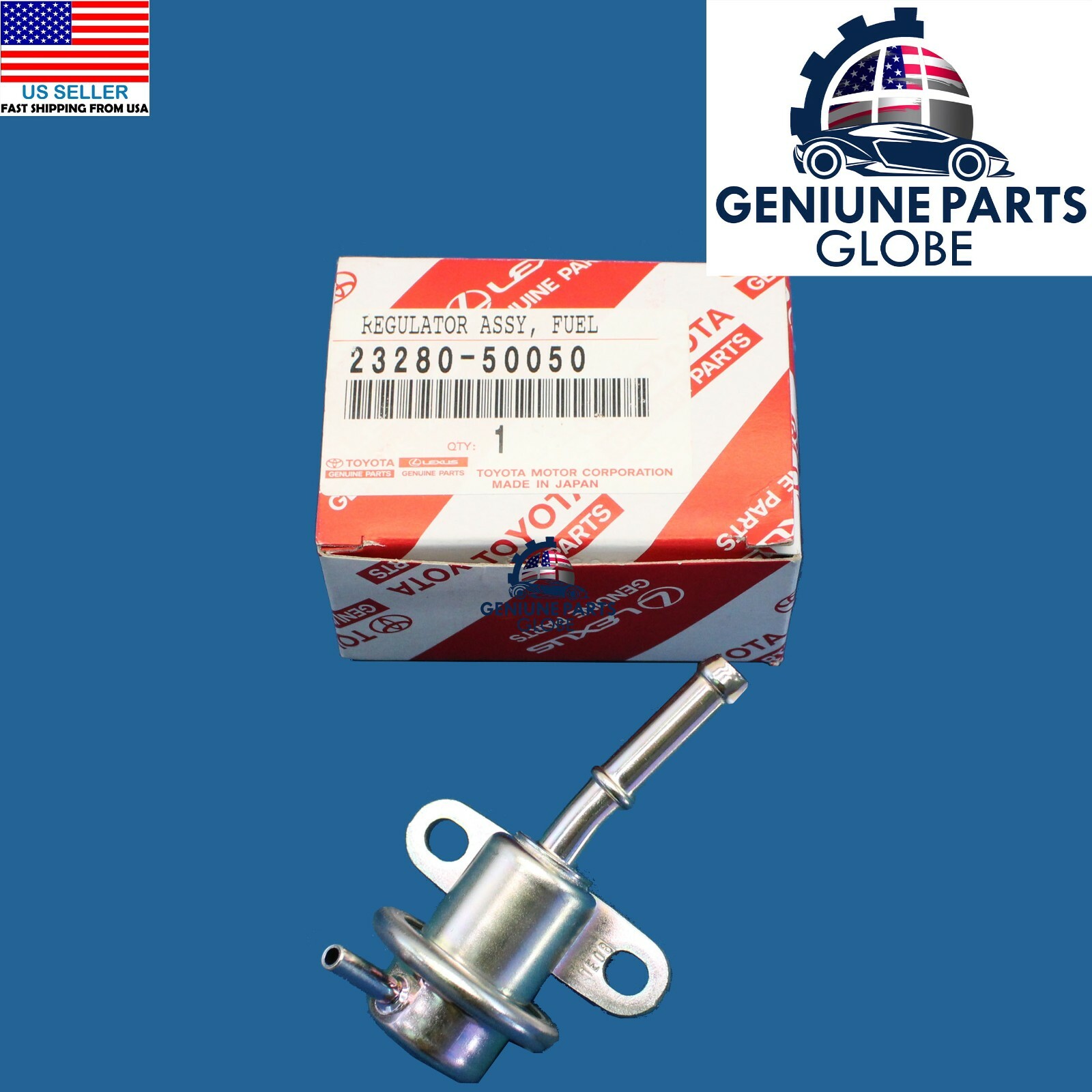 GENUINE TOYOTA 4RUNNER TUNDRA 4.7L FUEL INJECTION PRESSURE REGULATOR 23280-50050