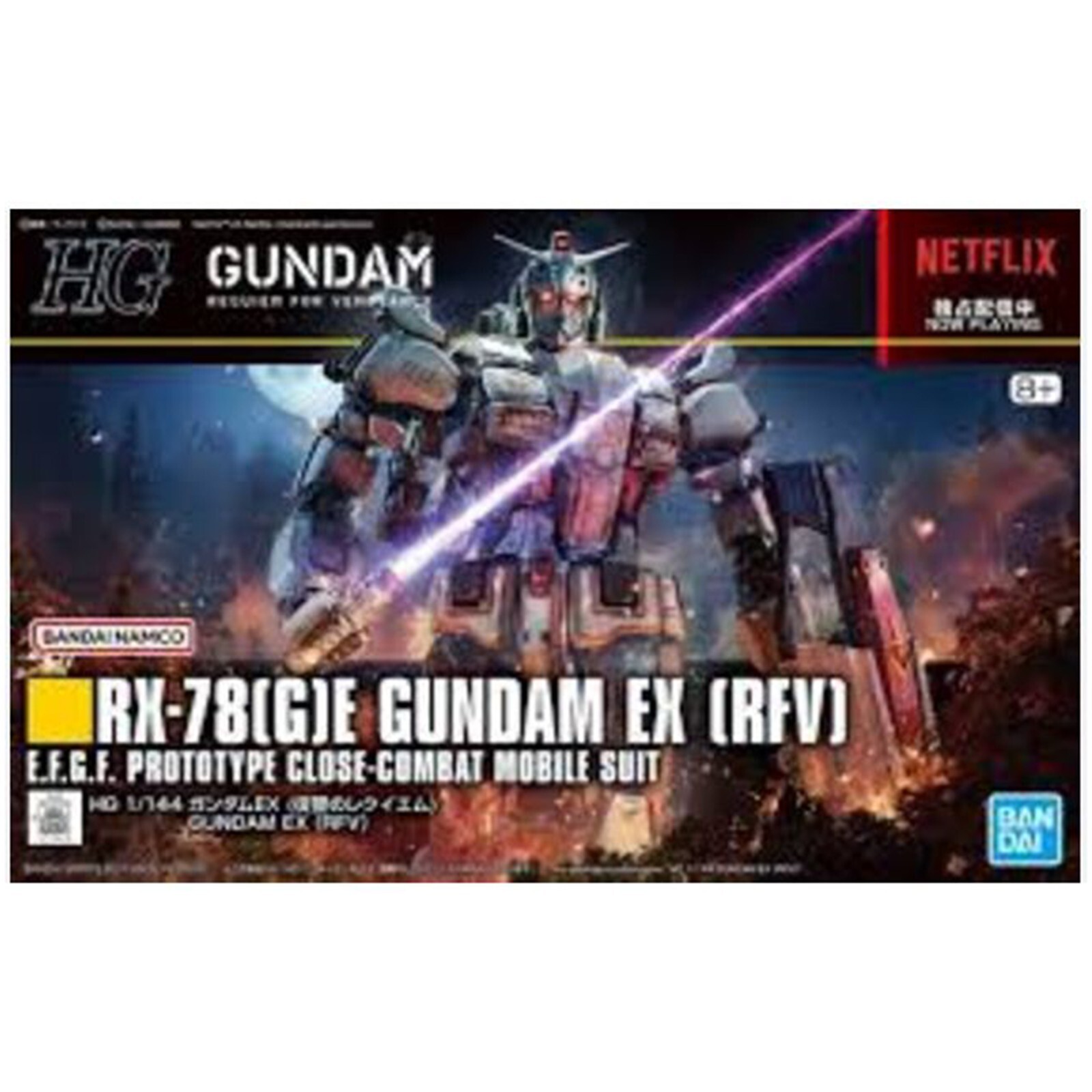 Модель Bandai Gundam Requiem for Vengeance HG RX-78GE Gundam EX RFV в масштабе 1:144 K