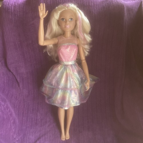 Barbie Doll 28 Inch Tall Giant Tie Dye Style Best Fashion Friend Ages 3+ Pink