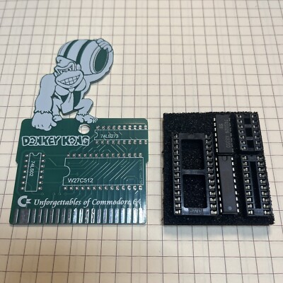 Donkey Kong Commodore 64 DIY Cartridge Kit - NO EEPROM INCLUDED