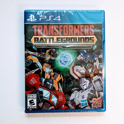 Transformers: Battlegrounds (PS4) - NEW - Sealed (Outright, 2020)