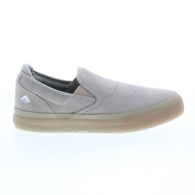 

Мужские бежевые замшевые кроссовки Emerica Wino G6 Slip-On 6101000111260 8, Бежевый, Emerica Wino G6 Slip-On