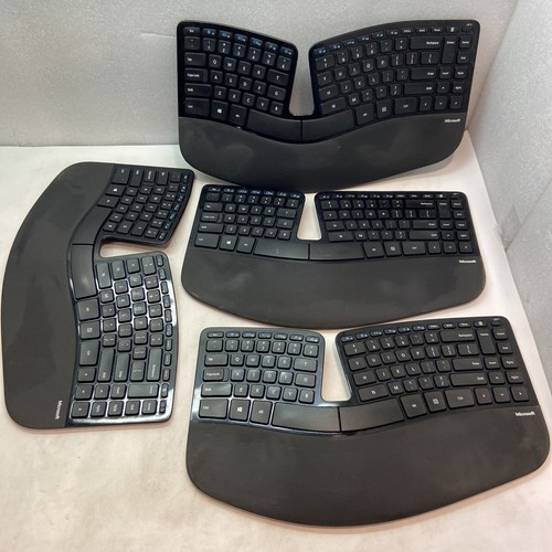 No Dongles Microsoft Sculpt Wireless Ergonomic Keyboard