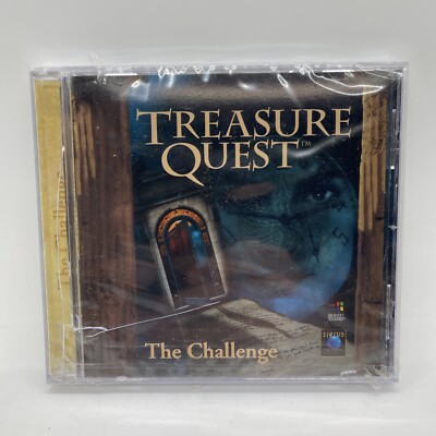 Treasure Quest: The Challenge (PC Game CD, 1996) Sealed
