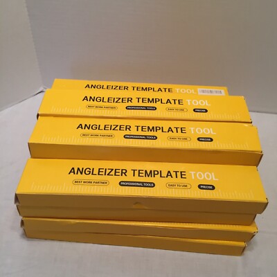 18 Angleizer Template Tools Multi Angle Measuring Ruler Angle-izer