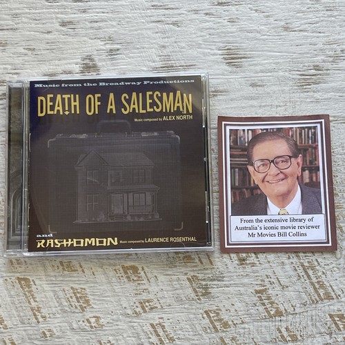 Death of a Salesman Rashomon Alex North Soundtrack CD Out Of Print Ltd Ed 1000