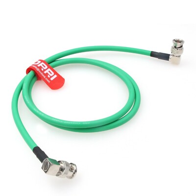 12G-SDI 4K UHD Right-Angle BNC to Right-Angle BNC Coaxial Cable fr Video Monitor