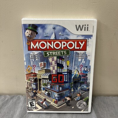 Monopoly Streets (Nintendo Wii, 2010) New / Factory Sealed FS Benefits Charity