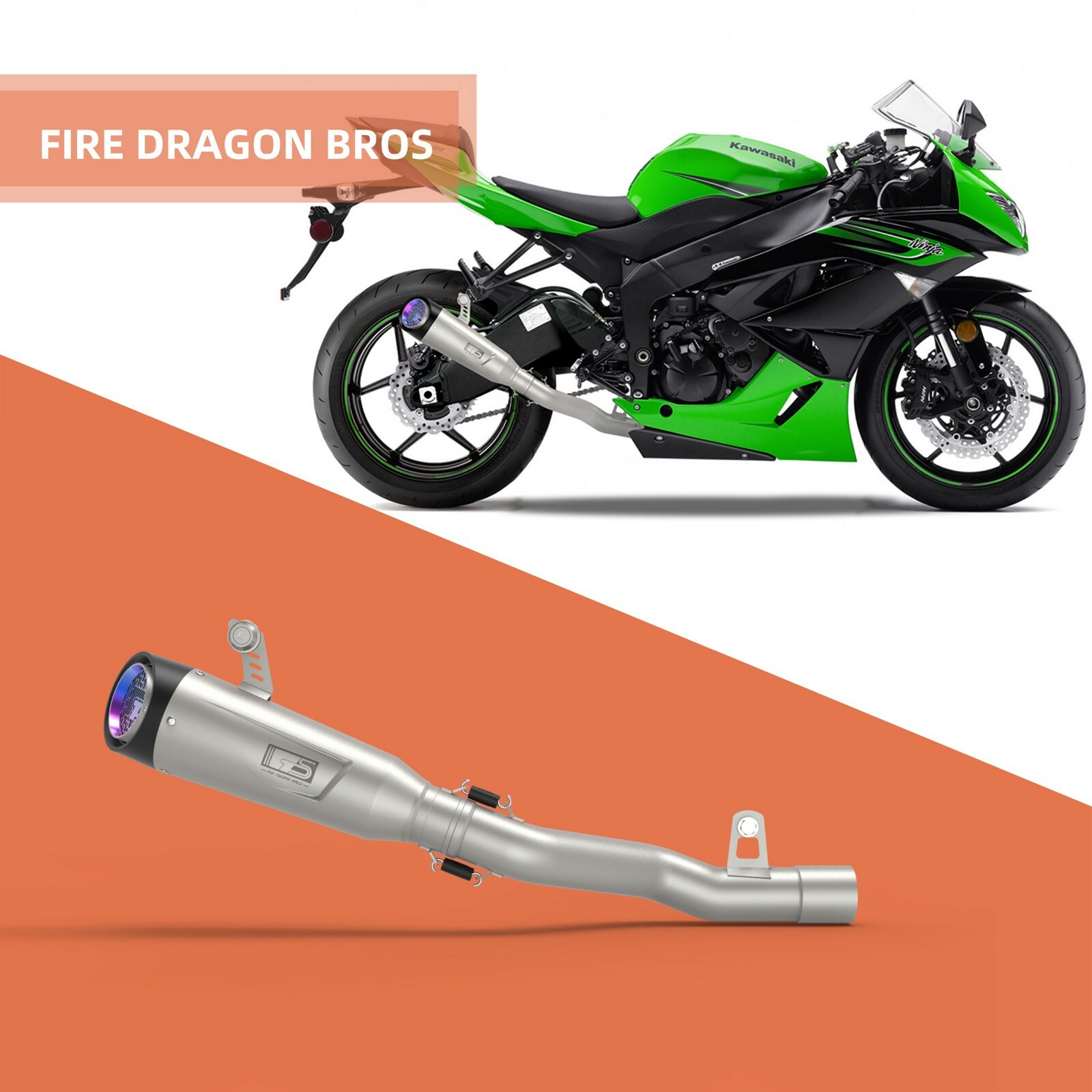 小物 Sound Sports Sticker Muffler C13-B2-5601-S - BUGPACK - MONDO MUFFLER - FITS B2-0311-S