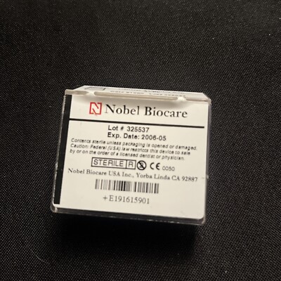 NOBEL BIOCARE- Transfer Assembly Cap-3pk- New