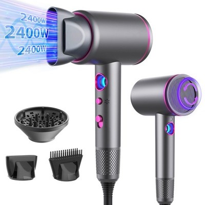 Anluomania SècheCheveux Ionique, 2400W Seche Cheveux Professionnel, Sèchechev...