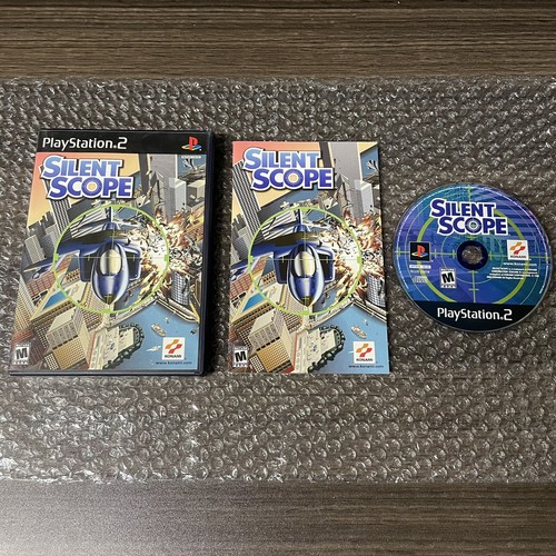 Nintendo Switch ps2 scope 🎮 SILENT SCOPE • PS2 • in original case with instructions