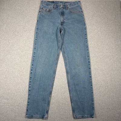 Vintage Levi's Relaxed Straight Leg Jeans Mens 32x34 (Fits 30x33) Blue Denim