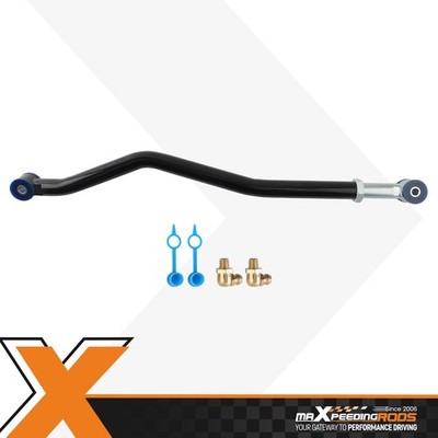 Front Adjustable Track Bar Poly Bushing Zerk Fitting For 07-18 Jeep Wrangler JK