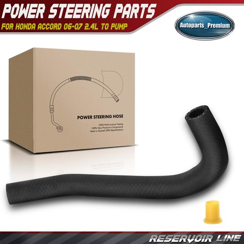 Power Steering Reservoir Line Hose for Honda Accord 06-07 2.4L Reservoir To Pump