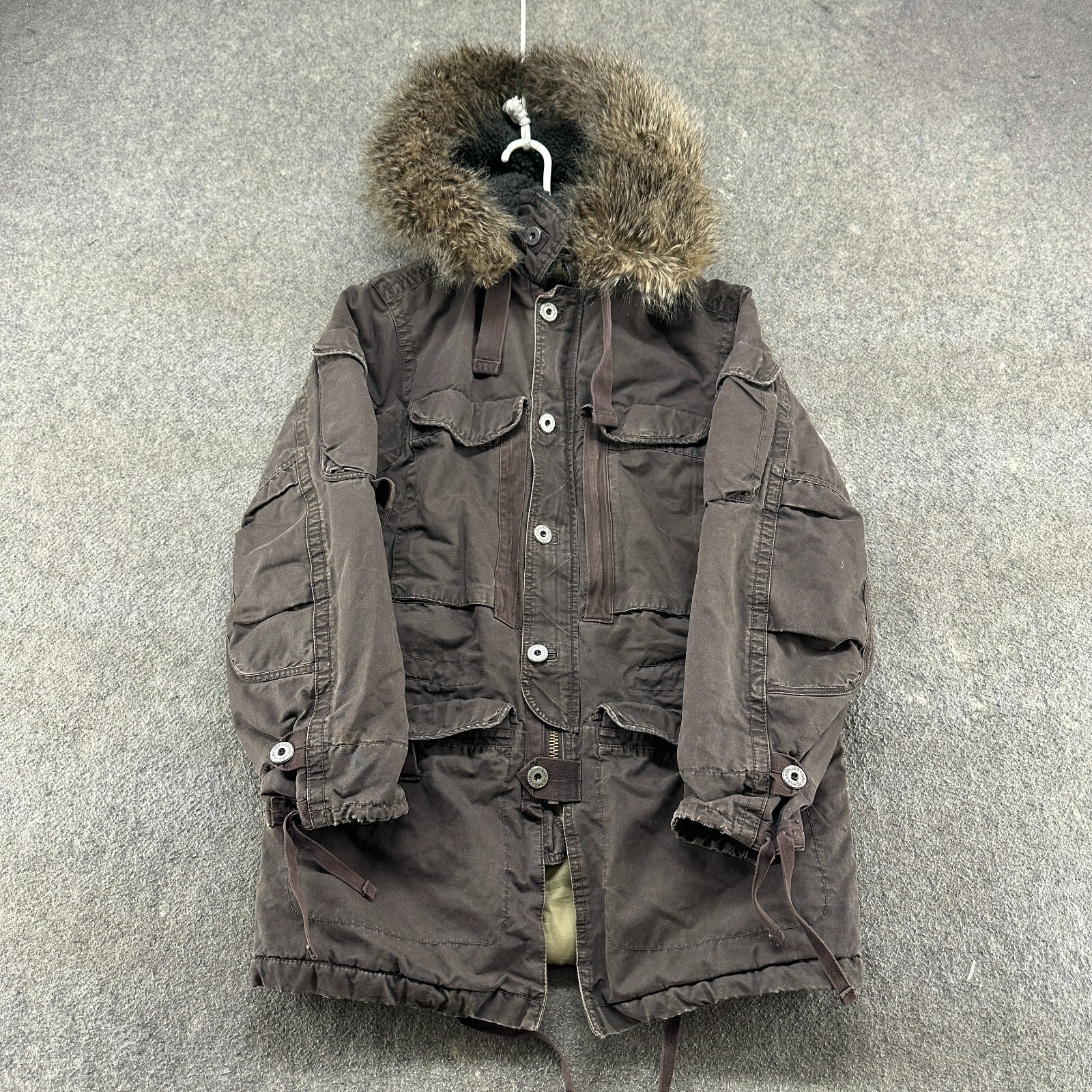 ジャケット・アウター 90s old gap cotton mountain parka VINTAGE Gap Jacket Mens Medium Anorak Pullover Hooded 90s