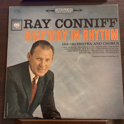 RAY CONNIFF RHAPSODY IN RHYTHM HIS ORCHESTRA AND CHORUS CS 8678