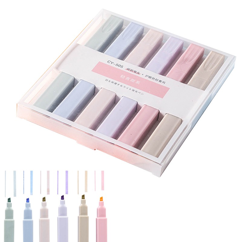 S Assorted Colors, Kawaii Highlighters And Pens